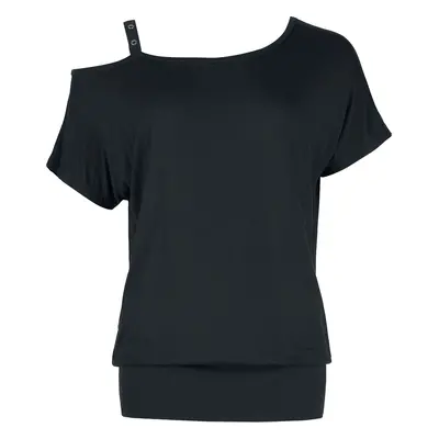 Black Premium by EMP Asymmetrical T-shirt T-Shirt black