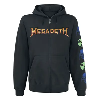 Megadeth Rust in peace Hooded zip black