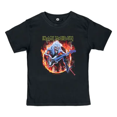 Iron Maiden Metal-Kids - Fear Live Flame T-Shirt black