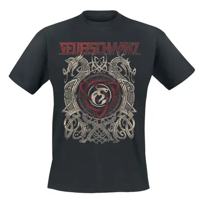 Feuerschwanz Celtic Cirlce T-Shirt black