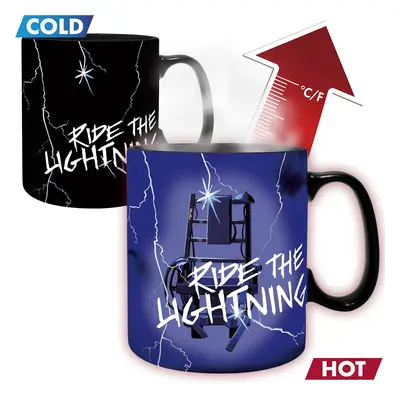 Metallica Ride The Lighting - Tasse Mit Thermoeffekt Cup multicolour