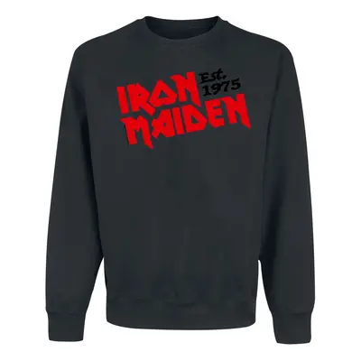 Iron Maiden Est. 1975 Sweatshirt black