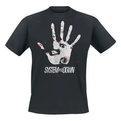 System Of A Down Hand Eye T-Shirt black