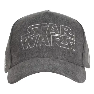 Star Wars Silver Logo Cap grey