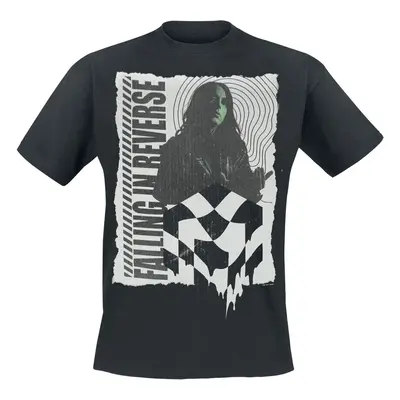 Falling In Reverse 21 Checkered T-Shirt black