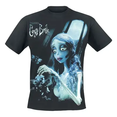 Corpse Bride Emily - Glow In The Dark T-Shirt black