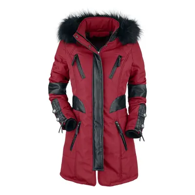 Rock Rebel by EMP So Damn Obvious Winter Jacket red