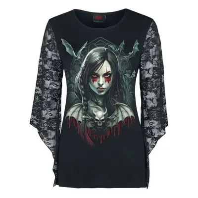 Spiral Hallow's Eve Long-sleeve Shirt black