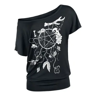 Gothicana by EMP T-shirt with Dream Catcher Print T-Shirt black