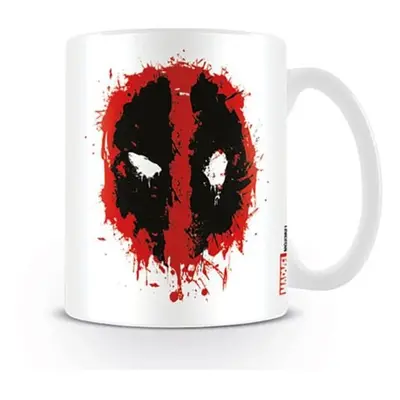 Deadpool Splatter Cup white black red