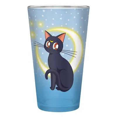 Sailor Moon Luna & Artemis Drinking Glass multicolour