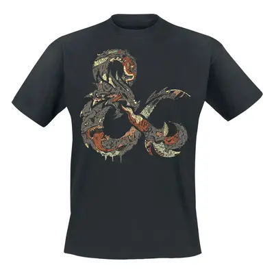 Dungeons and Dragons Ampersand monster T-Shirt black