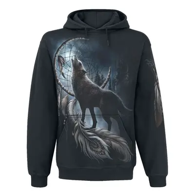 Spiral From Darkness Hooded sweater black