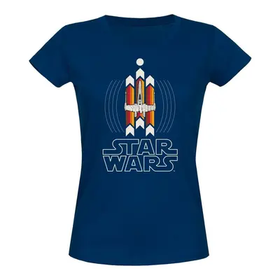 Star Wars X-Wing Vibes T-Shirt blue