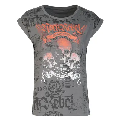 Rock Rebel by EMP T-Shirt grey