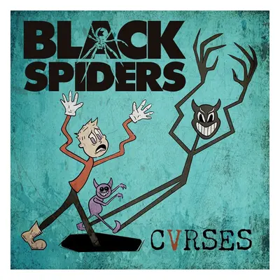 Black Spiders Cvrses LP multicolor