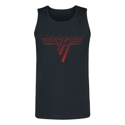 Van Halen Classic Red Logo Tanktop black