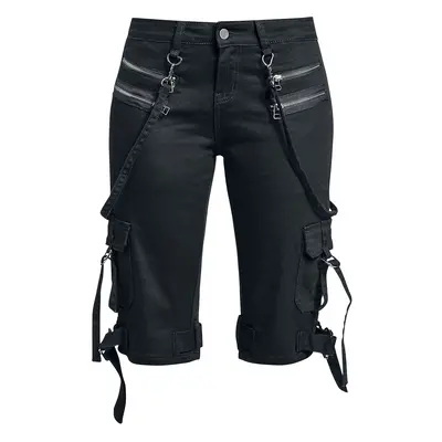 Gothicana by EMP Pandora's Box Shorts black