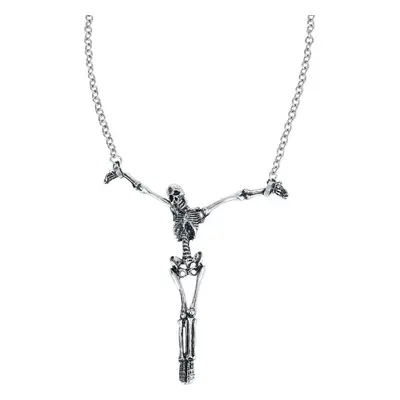 Alchemy Gothic Alter Orbis Pendant Necklace silver coloured