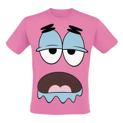 SpongeBob SquarePants Patrick Big Face T-Shirt pink