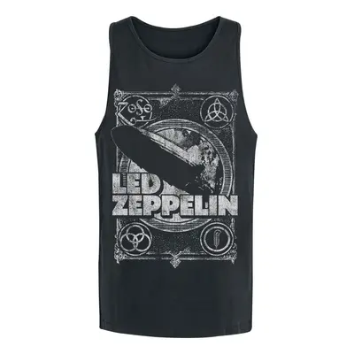 Led Zeppelin Vintage Print LZ1 Tanktop black