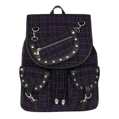 Banned Yamy Backpack black lilac