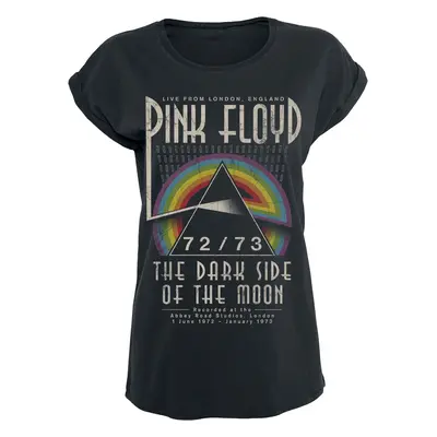 Pink Floyd Dark Side - Circle T-Shirt black