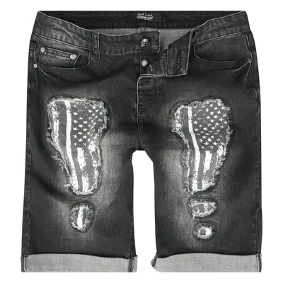 Rock Rebel by EMP Walk With Me In Hell Shorts black