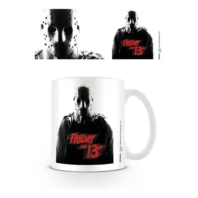 Friday the 13th Jason Cup white black red