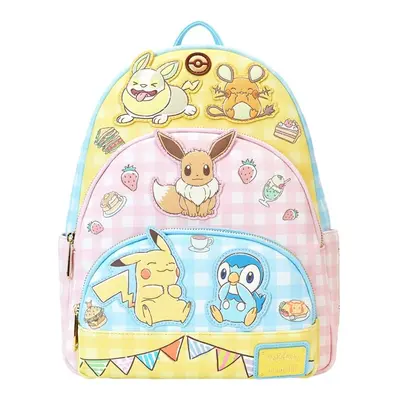 Pokémon Loungefly - Café Triple Pocket Backpack multicolour