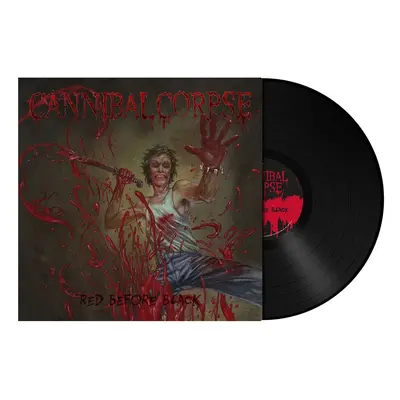 Cannibal Corpse Red before black LP multicolor