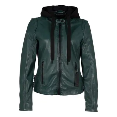 Gipsy G2wAlya Leather Jacket dark green