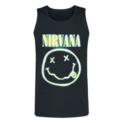 Nirvana Neon Logo Tanktop black