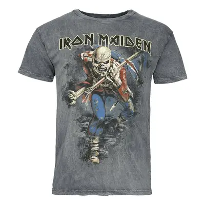 Iron Maiden Trooper T-Shirt grey