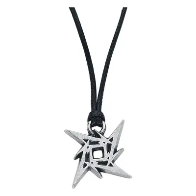 Metallica Ninja Logo Necklace silver coloured