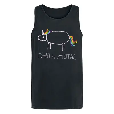 Fun Shirt Death Metal Tanktop black