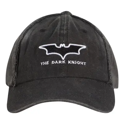 Batman The Dark Knight - Logo Denim Wash Cap Cap grey