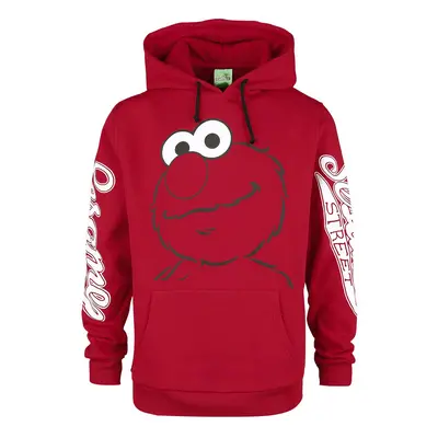 Sesame Street Elmo Hooded sweater red