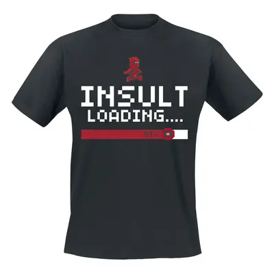 Deadpool Insult Loading T-Shirt black