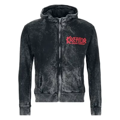 Kreator Pleasure To Kill Hooded zip anthracite