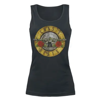 Guns N' Roses Distressed Bullet Top black