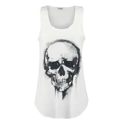 Innocent Skull Top off white