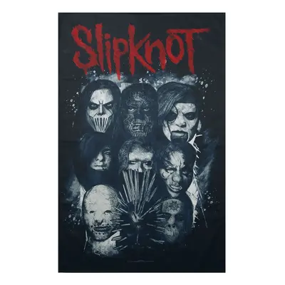 Slipknot Masks Flag multicolour