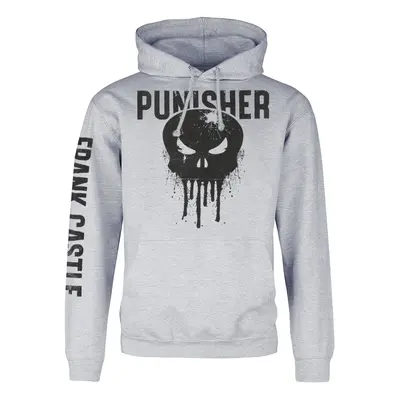 The Punisher Destroy Blood Punisher Hooded sweater grey