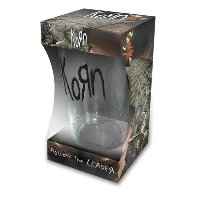 Korn Follow The Leader Beer Glass transparent