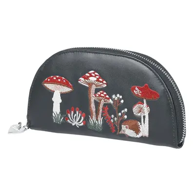 Banned Retro Woodland hippie vibes Wallet black multicolour