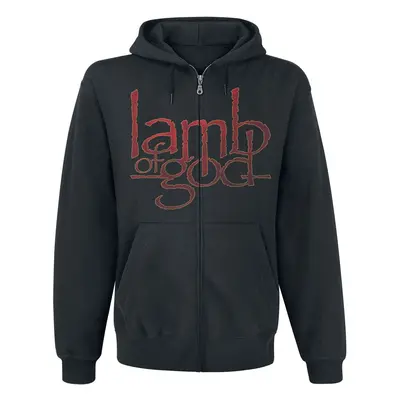 Lamb Of God Vulture Hooded zip black