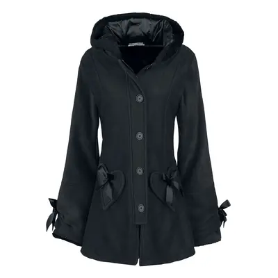 Poizen Industries Alison Coat Short Coat black