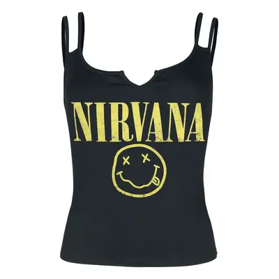 Nirvana Logo Venus Top black