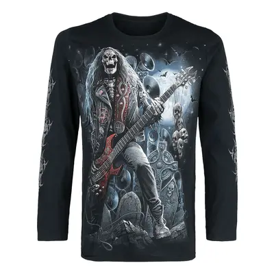 Spiral Grim Rocker Long-sleeve Shirt black